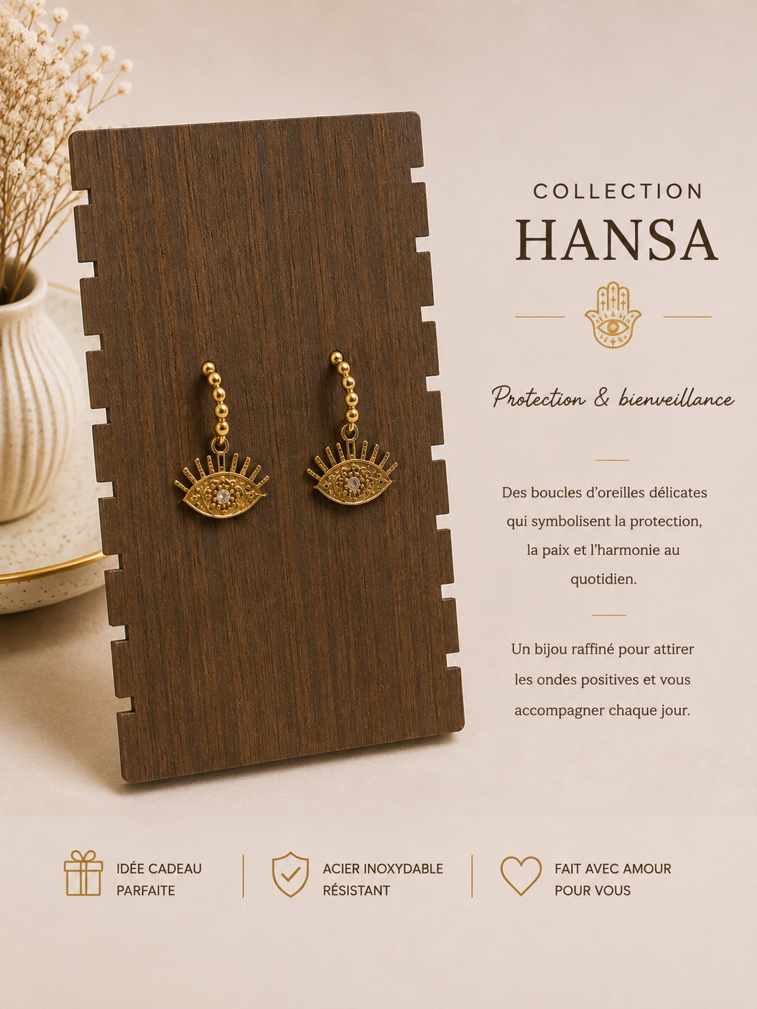 Boucles d’oreilles Inaya