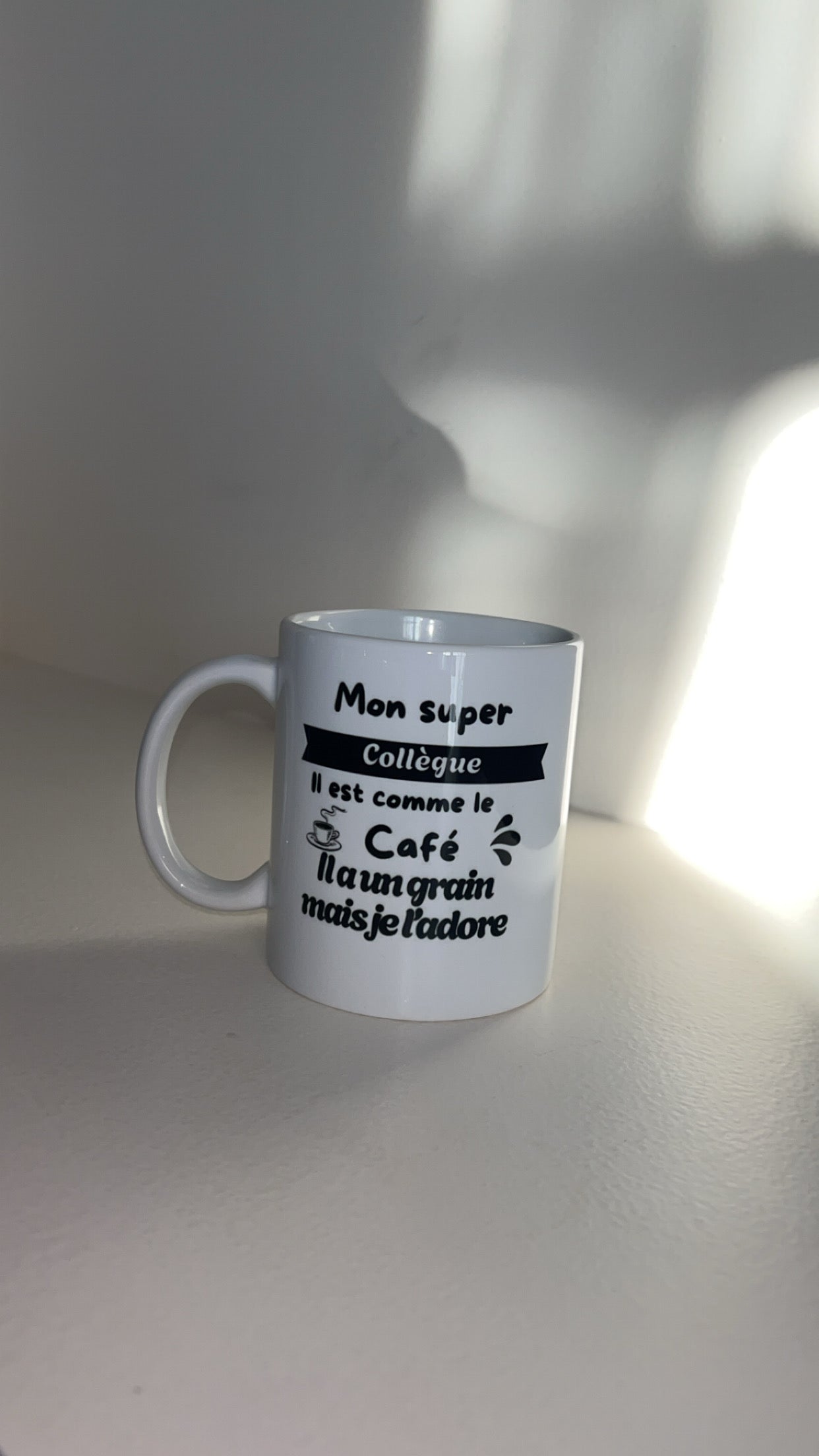 Tasse collègue
